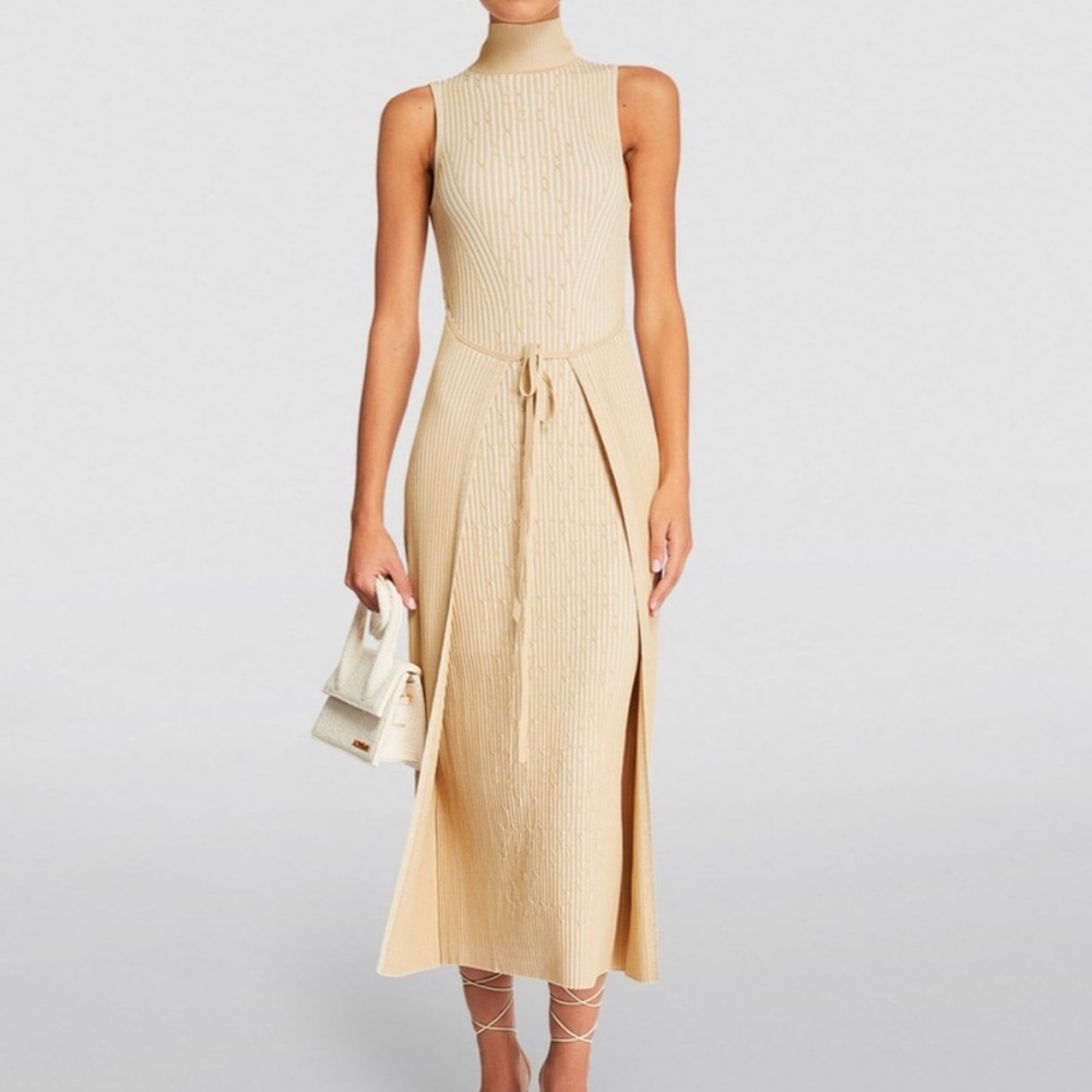 Cult Gaia NWT Liora Knit Midi Dress